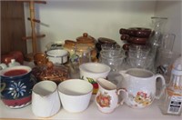 Assorted Glass & China, French Onion Soup Bowls,