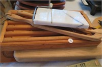 Cutting Boards And Bread Knives