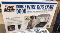 Lg. wire dog crate