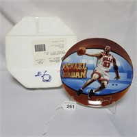 Michael Jordan Plate By Jason Walker