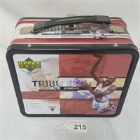 Upper Deck Tribute To Jordan Lunch Box & Cards