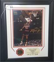 Michael Jordan Print & Coin