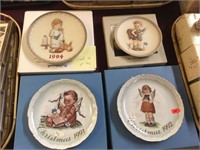 4 Boxed Vintage Hummel (and Type) Plates