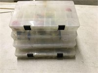 (4) Tackle Boxes & Contents