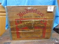 Vintage Budweiser Wooden Crate