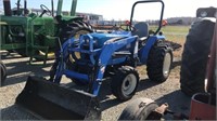 2006 New Holland TC 30 w/Woods 1008 Loader