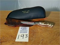 Randy Lee (St Johns, Az) Custom Knife e/sheep horn
