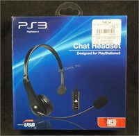 Play Station3 P S 3 High Speed Usb Chat Head Set