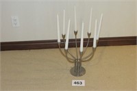 22" TALL CANDLEABRA, STAINLESS STEEL IKEA