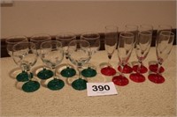 14) WINE GLASSES