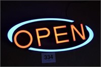 OPEN LIGHTED SIGN