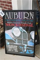 AUBURN CAR POSTER