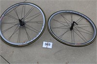 SET OF BONTRAGER BICYCLE WHEELS