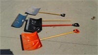 4) SNOW SHOVELS