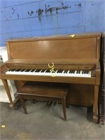 Piano with Bench