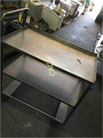Two Tier Stainless Rolling Cart