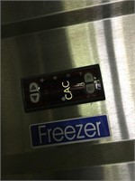 Ascend Double Door Stainless Industrial Freezer