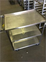 Three Tier Stainless Rolling Cart