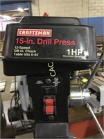 Craftsman 15" Drill Press