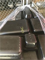 Pallet of Assorted Size Plastic Buffet Pans