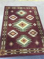 Southwest style rug 7x5’