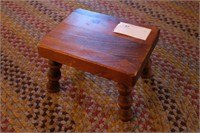12" x 9.5" pine stool