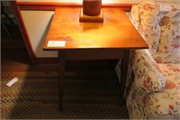 Early pine tavern table, 25.5" x 30" H.