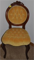 VICTORIAN ROSE BACK CHAIR