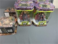 Lot of Carded and Boxed WWF Action Figures