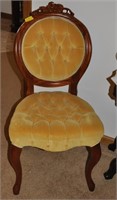 VICTORIAN ROSE BACK CHAIR