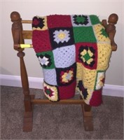 Quilt rack and quilt