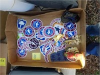 Post Office Patches Tray Lot