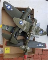 Tray of WWII Model Planes
