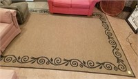Large indoor/outdoor rug