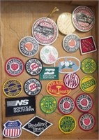 Railroad Patches and Buttons