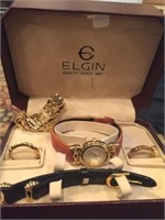 Elgin watch set