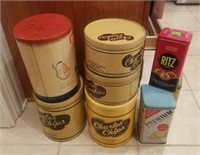 Early Vintage tins