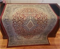 Area Rug, RED/BLUE