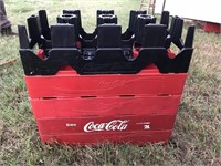 4 Vintage Coca-Cola 2 Liter Bottle Crates