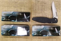 4 pcs. Frost Cutlery Liner Lock Pocket Knives