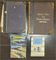4 pcs Antique & Vintage Books