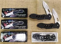6 pcs. Frost Cutlery Liner Lock Pocket Knives