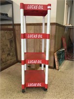 Lucas Oil Rolling Shop Shelf
