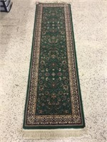 Green Field Persian-style Runner Carpet