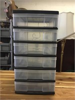 6-Drawer Storage Bin