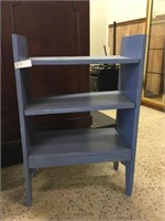 Vintage Blue-painted Shelf