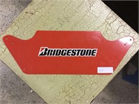 Vintage Bridgestone Tires Tire Rack Sign