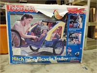 Vintage NIB Fisher-Price Hitch 'n Go Bike Trailer
