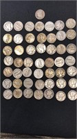 Roll of Mercury Dimes Assorted Dates