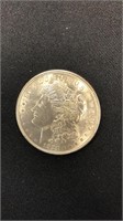 1921 Morgan Silver Dollar Almost Uncirculated